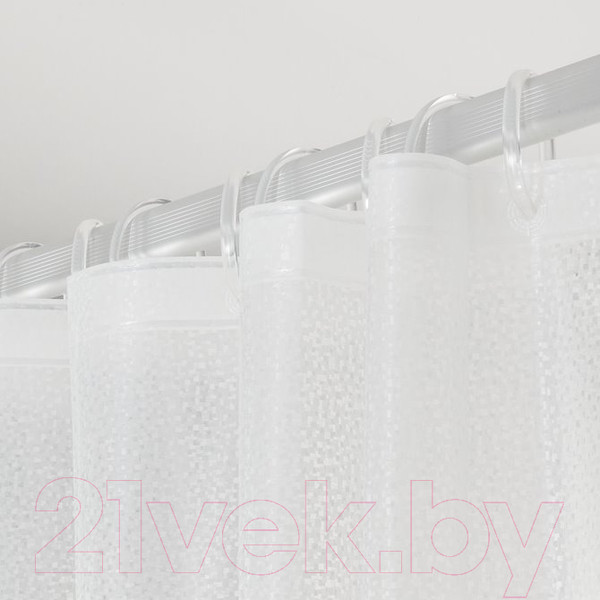 Изображение товара Шторка-занавеска для ванны Sealskin Peva Perle / 210881300 (180x200, прозрачный)