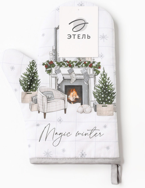 Изображение товара Рукавица-прихватка Этель Magic winter / 5077892