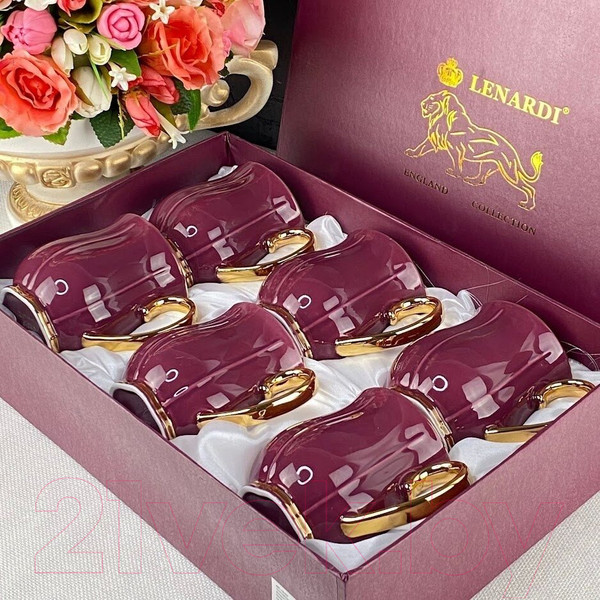 Изображение товара Набор кружек Lenardi Multicolor 133-373 (6шт)