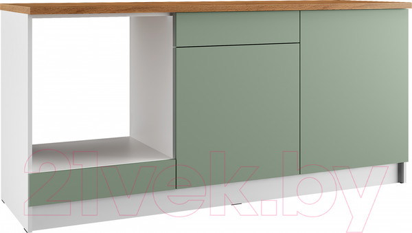 Изображение товара Шкаф-стол кухонный Eligard Urban ШСКс 180 (самшит/дуб бунратти)