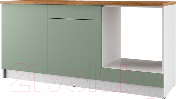 Изображение товара Шкаф-стол кухонный Eligard Urban ШСКс 180 (самшит/дуб бунратти)