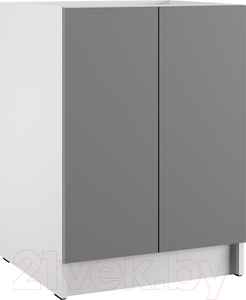 Изображение товара Шкаф-стол кухонный Eligard Urban ШСК2 60 (дымчатый алмаз)
