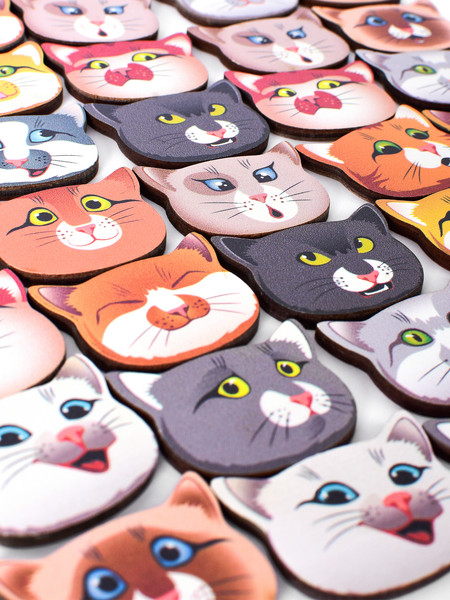 Изображение товара Настольная игра Mega Toys Мемори Мемокотики / 88565