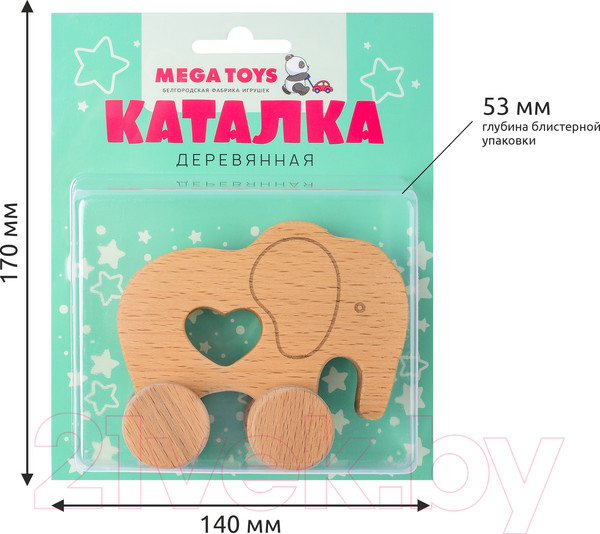 Изображение товара Развивающая игрушка Mega Toys Слоник / 15532