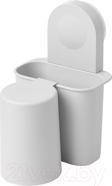 Изображение товара Держатель для зубной щетки Ikea Ронен 005.390.00 (серый)