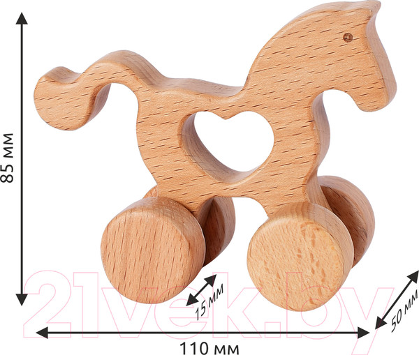 Изображение товара Развивающая игрушка Mega Toys Лошадка / 15565