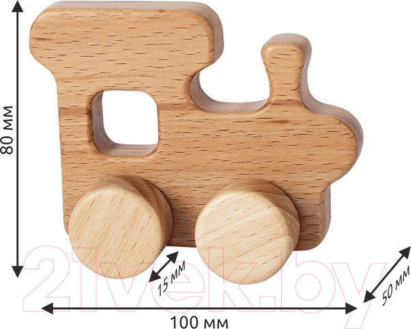 Изображение товара Развивающая игрушка Mega Toys Паровозик / 15576