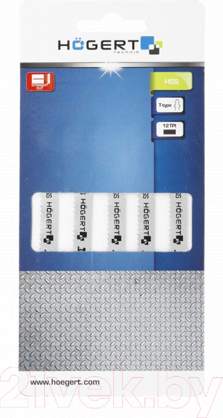 Изображение товара Набор пильных полотен Hoegert HT6D671 (5шт)