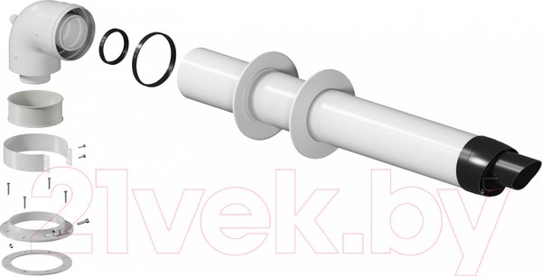 Изображение товара Дымоход для котла Krats 60/100-750мм / CK-LNТ