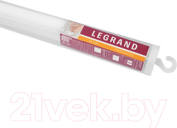 Изображение товара Рулонная штора LEGRAND Блэкаут Болид 160x175 / 58127458 (белый)