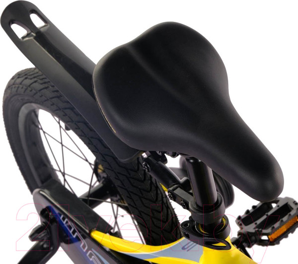 Изображение товара Детский велосипед Maxiscoo Air Стандарт Плюс 16 2024 / MSC-A1631 (желтый матовый)