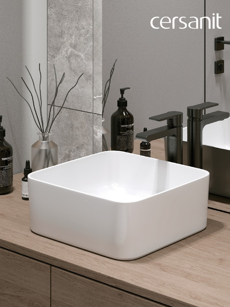 Изображение товара Умывальник Cersanit Crea 35 Square / 64753