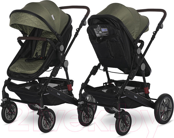 Изображение товара Детская универсальная коляска Lorelli Lora 2 в 1 Loden Green / 10021272383