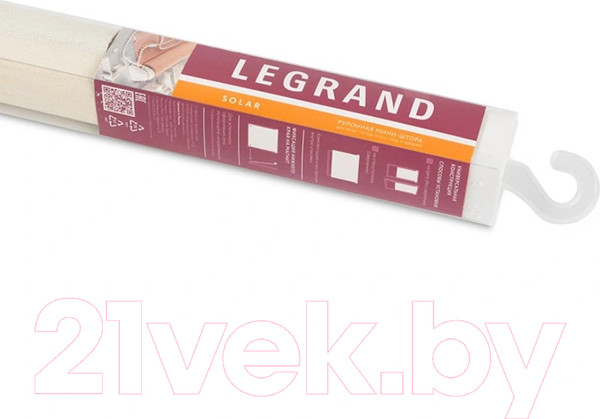 Изображение товара Рулонная штора LEGRAND Монтана 160x175 / 58127762 (ваниль)