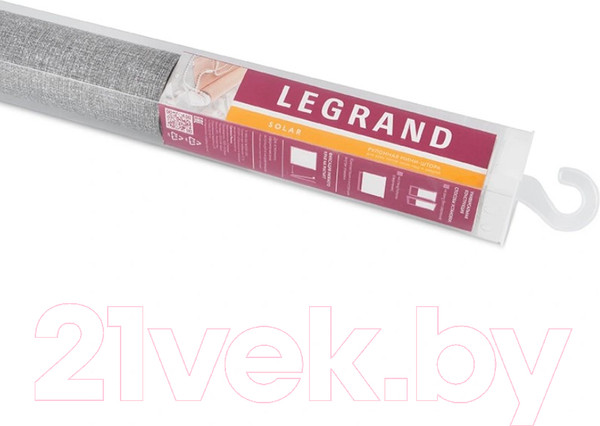 Изображение товара Рулонная штора LEGRAND Саммер 140x175 / 58127425 (графит)