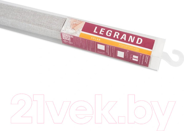 Изображение товара Рулонная штора LEGRAND Саммер 140x175 / 58127395 (серый)