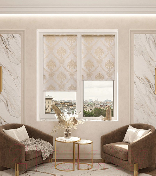 Изображение товара Рулонная штора LEGRAND Фаби 140x175 / 58126845 (золото)