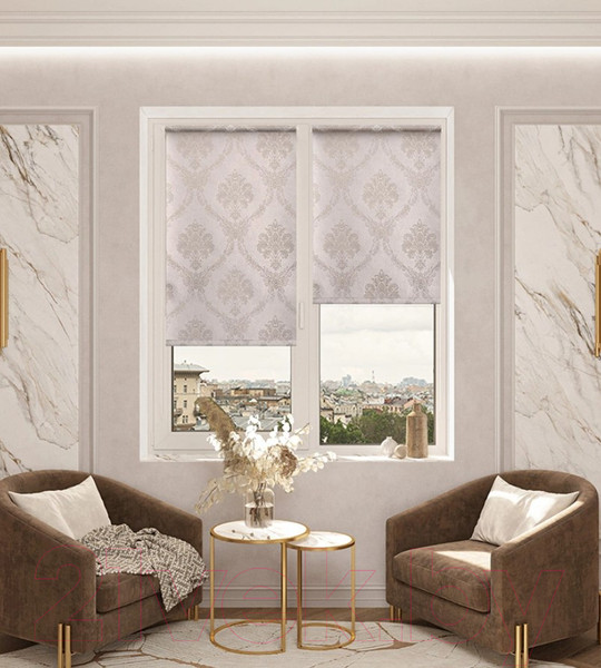 Изображение товара Рулонная штора LEGRAND Фаби 160x175 / 58126831 (жемчужный)