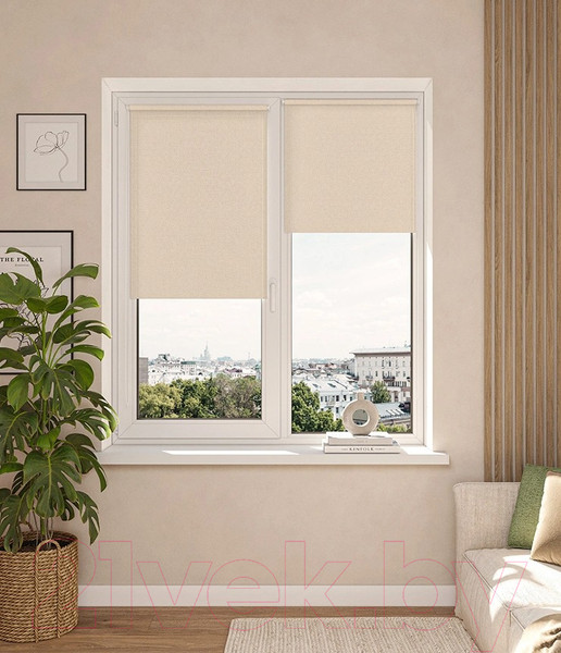 Изображение товара Рулонная штора LEGRAND Филта 140x175 / 58127197 (миндаль)