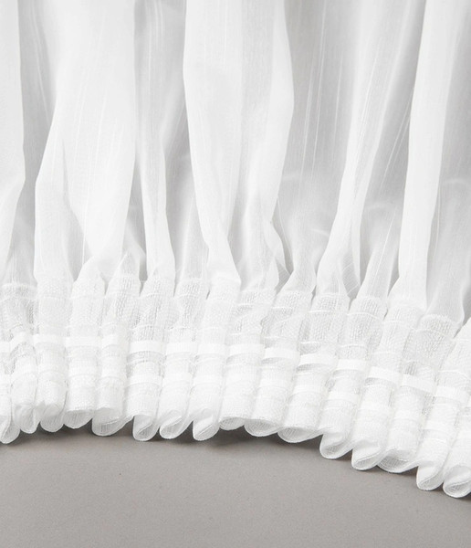 Изображение товара Гардина LEGRAND Кристи 300x260 / 58128662 с утяжелителем (белый)