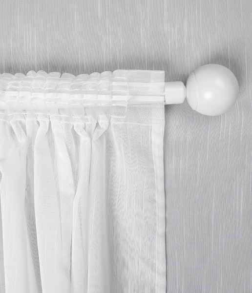 Изображение товара Гардина LEGRAND Кристи 300x260 / 58128662 с утяжелителем (белый)