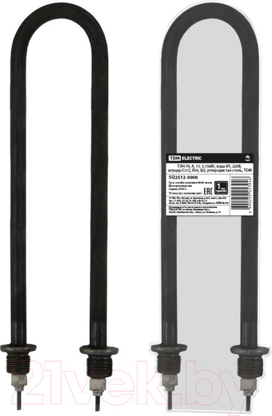 Изображение товара Тэн электрический TDM SQ2512-0006