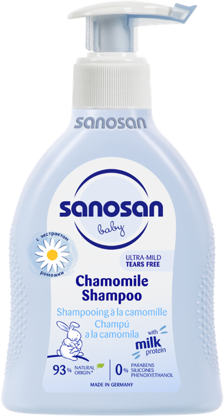 Изображение товара Шампунь детский Sanosan С ромашкой / 40891640 (200мл)