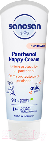 Изображение товара Крем детский Sanosan С пантенолом / 40891560 (100мл)