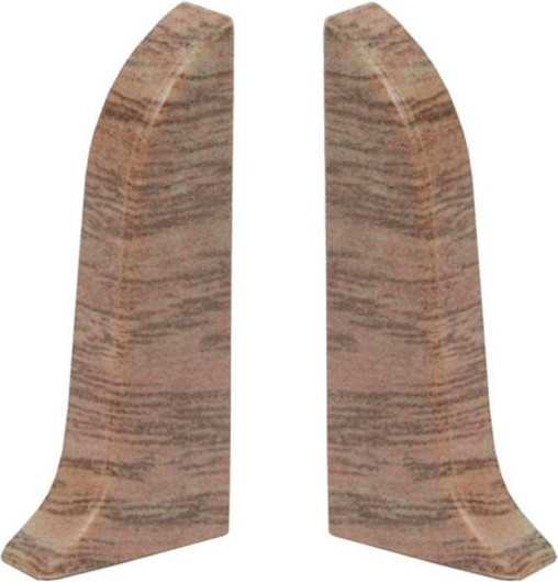 Изображение товара Заглушка для плинтуса Wimar 856 левая и правая 58мм (2шт, дуб элит, блистер)