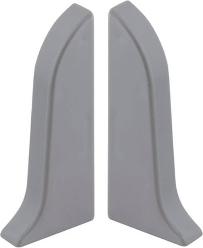 Изображение товара Заглушка для плинтуса Wimar 861 левая и правая 58мм (2шт, серый, блистер)