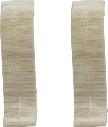 Изображение товара Соединитель для плинтуса Wimar 831 58мм (2шт, дуб аргенто, блистер)