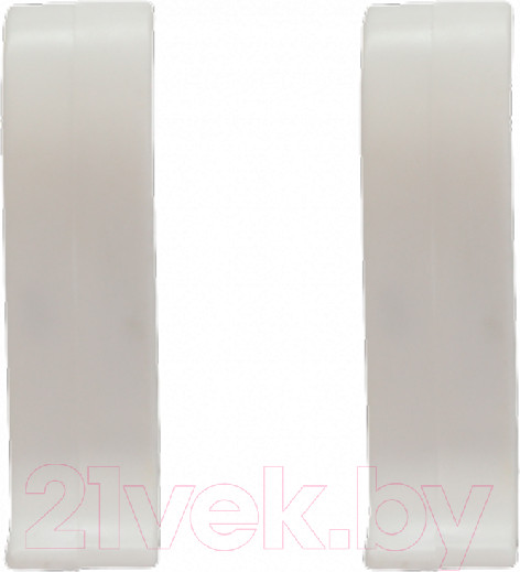 Изображение товара Соединитель для плинтуса Wimar 834 58мм (2шт, белый матовый, блистер)