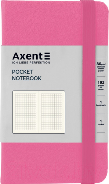 Изображение товара Записная книжка Axent Partner / 8301-10 (96л, розовый)