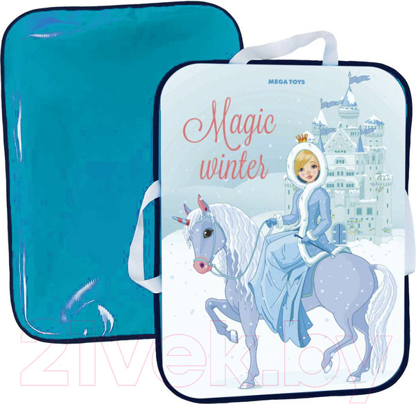 Изображение товара Санки-ледянка Mega Toys Снегурочка / 22111