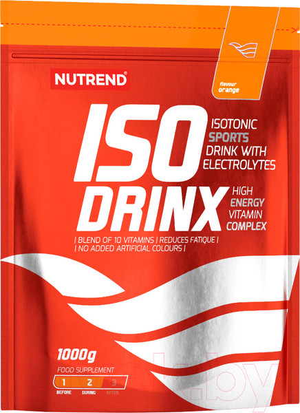 Изображение товара Изотоник Nutrend Isodrinx (1кг, апельсин)