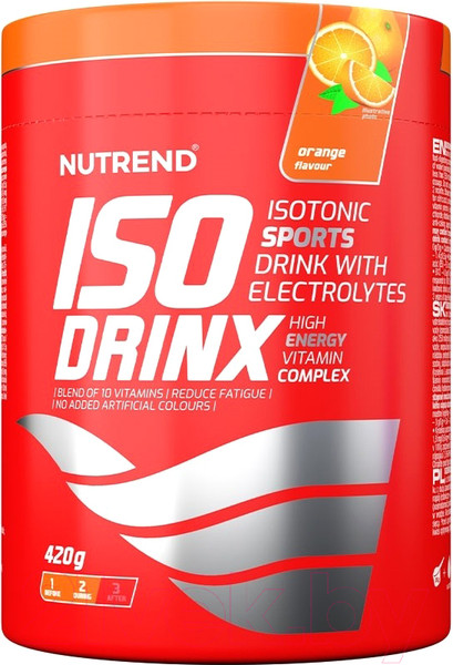 Изображение товара Изотоник Nutrend Isodrinx (420г, апельсин)