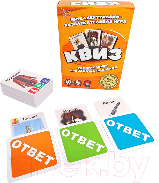 Изображение товара Настольная игра Нескучные игры Квиз / 8751