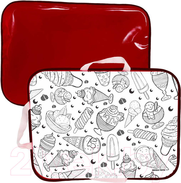 Изображение товара Санки-ледянка Mega Toys Раскраска / 23911