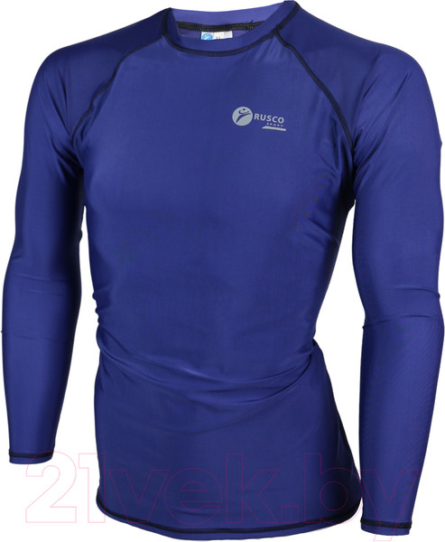 Изображение товара Лонгслив для единоборств RuscoSport для ММА (L, синий)