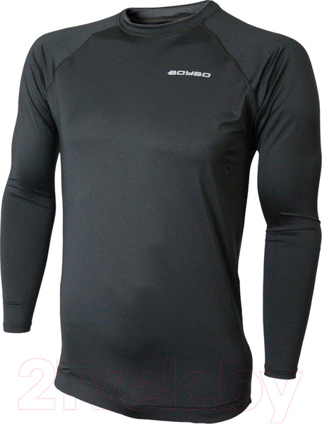 Изображение товара Лонгслив для единоборств BoyBo Burning для ММА утепленный (XL, black)