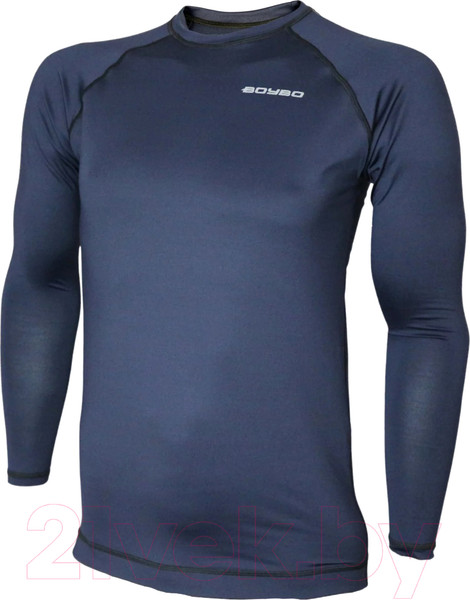 Изображение товара Лонгслив для единоборств BoyBo Burning для ММА утепленный (M, nevy)