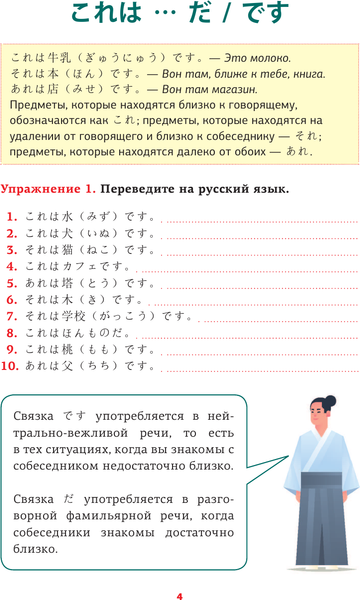 Изображение товара Учебное пособие АСТ Японский язык. Речевой тренажер, мягкая обложка (Усманова Елена)