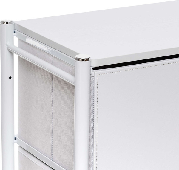 Изображение товара Прикроватная тумба Импэкс Leset Хайди 2 ящика (белый)