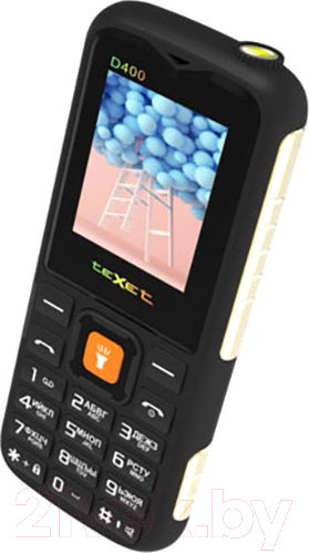 Изображение товара Мобильный телефон Texet TM-D400 (черный)