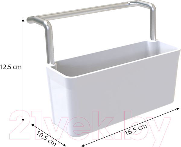Изображение товара Держатель для губок Primanova M-E79-01 (белый)