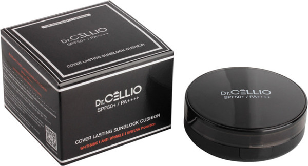 Изображение товара Кушон Dr. Cellio Cover Lasting Sun Block Cushion тон 13 Light Beige