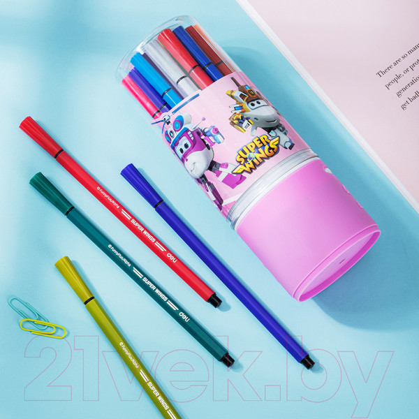 Изображение товара Фломастеры Deli Super Wings / C15024 (24цв)