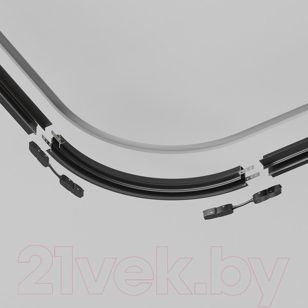 Изображение товара Соединитель профилей для шинопровода Maytoni Accessories For Tracks Exility TRA044-angle.12B