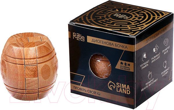 Изображение товара Игра-головоломка Puzzle Игры разума. Диогенова бочка / 414414