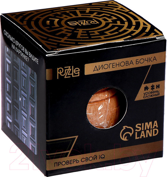 Изображение товара Игра-головоломка Puzzle Игры разума. Диогенова бочка / 414414